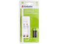 Miniatyrbilde 4 av 5: Verbatim Compact Charger - Batterilader - (for 2xAA/AAA)