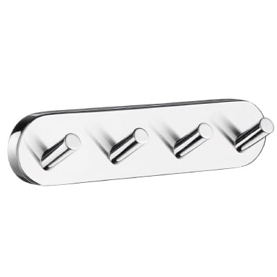 Badrumskrok Smedbo Home fyrkrok Krom HK359