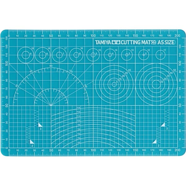 Tamiya DIN A5 Skärmatta (L x B x H) 220 x 150 x 2 mm