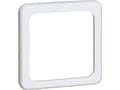 Miniatyrbild 2 av 2: PEHA Standard, täckram för enkelmodul, horisontell och vertikal, 81x81mm, IP20, vit RAL9010