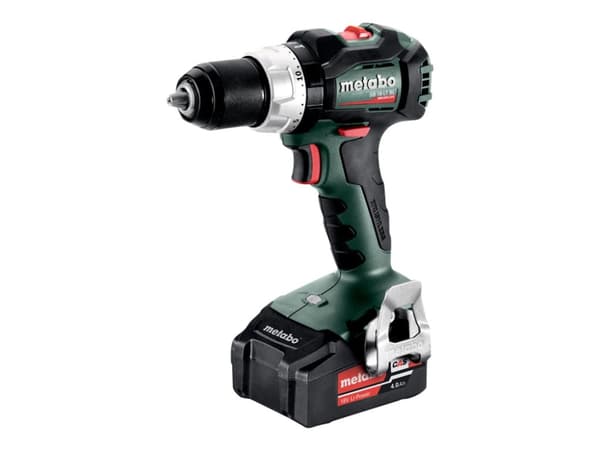 Metabo SB 18 LT BL - Hammerbor - trådløs - 2 hastigheter - nøkkelfri borhylse 13 mm - 75 N·m - 2 batterier - 18 V