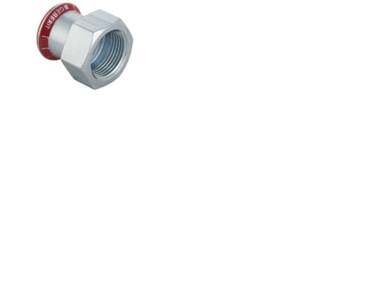 Geberit Mapress FZ m/m 35x1.1/4 - Geberit Mapress FZ muf/muf m/udv.gevind d35mm R1 1/4 - Geberit Mapress FZ muf/muf m/udv.gevind d35mm R1 1/4