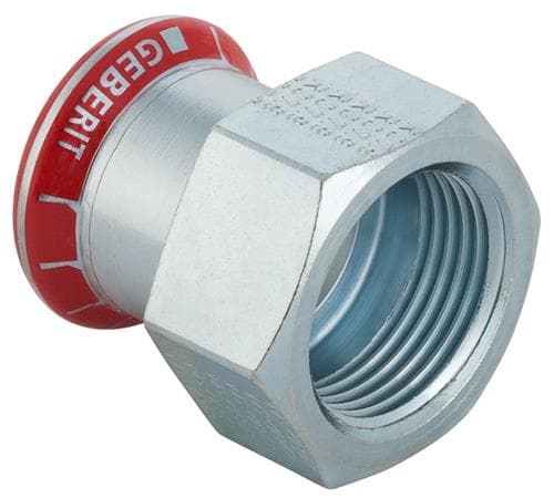 Geberit Mapress FZ m/m 35x1.1/4 - Geberit Mapress FZ muf/muf m/udv.gevind d35mm R1 1/4 - Geberit Mapress FZ muf/muf m/udv.gevind d35mm R1 1/4