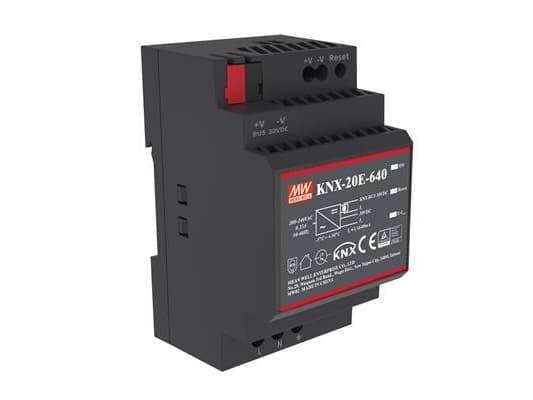 MEAN WELL KNX-20E-640, 180 - 264 V, 20 W, 30 V, 0,64 A, RoHS, 52,5 mm
