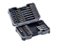 Bosch X-Pro - Ruuvimeisseli- ja hylsysarja - 43 kpl - 1/4" - torx, phillips, pozidriv, hex, slot, tamper-proof torx - 6 mm, 8 mm, 10 mm - pituus: 25