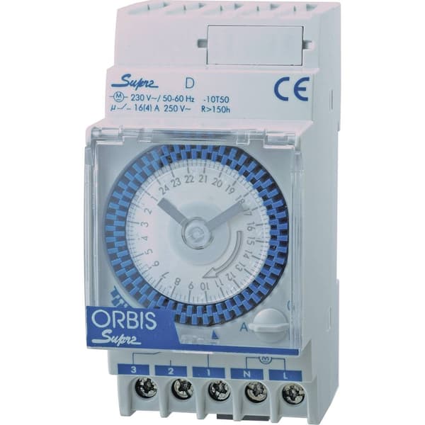 ORBIS Zeitschalttechnik SUPRA D 230 V Digitalt kopplingsur analog 230 V/AC