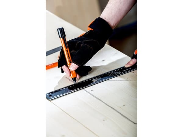Bahco 9045-B-250, Puusepän suorakulma, Musta, Terästä, cm, mm, 1 mm, 26 cm