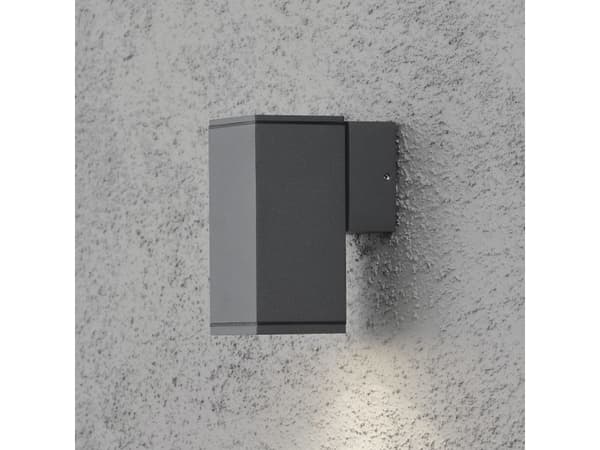 Konstsmide 7908-370, 1 lampor, IP44, Antracit, Grå