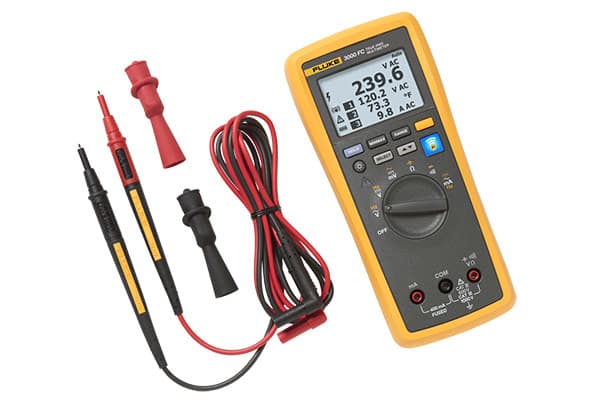 Fluke 3000 FC, LCD, Batteri, AA, Alkalinsk, 93 mm, 207 mm