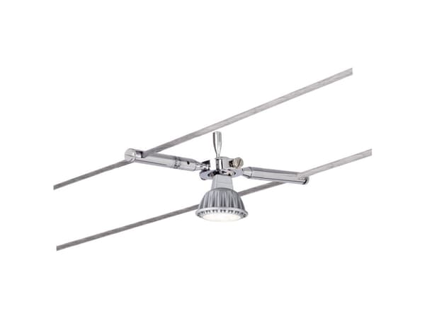 Paulmann 941.47, Utanpåliggande spotlight, GU5.3, 1 lampor, LED, 10 W, Krom