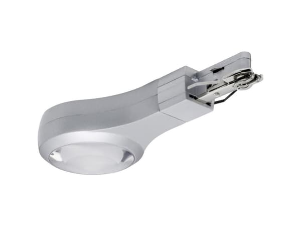 Paulmann 954.79, Skena för spotlight, 1 lampor, LED, 2700 K, 420 LM, Krom