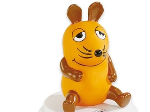 ANSMANN 4 KIDS - Nattlys - LED - 0.2 W - gult lys - mouse - oransje