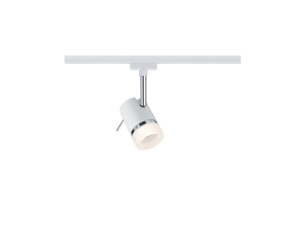 Paulmann 953.63, Pipa, Tak, Krom, Vit, Metall, Plast, GU10, 10 W Krom, Vit