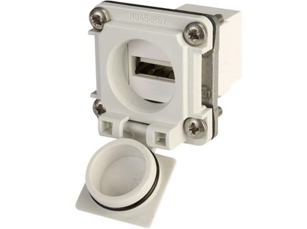 Telegärtner J00020A0480, Grå Grå