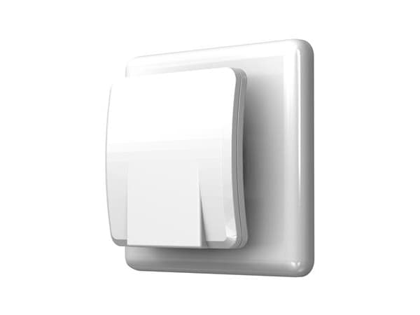 Osram LUNETTA Slim, Kytkettävä yövalo, Valkoinen, Polykarbonaatti (PC), ABS, Lämmin valkoinen, IP20, II