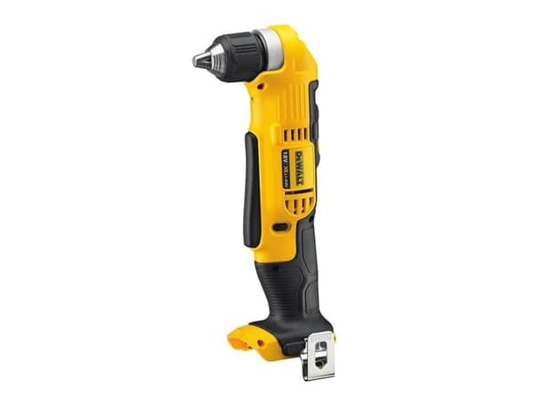 DeWALT DCD740N-XJ - Kulmaporakone/ruuvinväännin - akkuporakone - 360 W - 2-nopeuksinen - avaimeton porakori 10 mm - 33 N-m - ei akkua - 18 V - SOLO