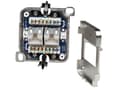 Miniatyrbild 4 av 5: Intellinet 408332, 2 x RJ-45, FTP, 5e, -40 - 80 ° C, Vit, EIA/TIA UL
