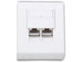 Miniatyrbild 5 av 5: Intellinet 408332, 2 x RJ-45, FTP, 5e, -40 - 80 ° C, Vit, EIA/TIA UL