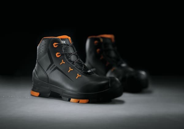 Uvex 65032, Unisex, Voksen, Vernestøvler, Oransje, Sort, ESD, S3, SRC, Lisselukking