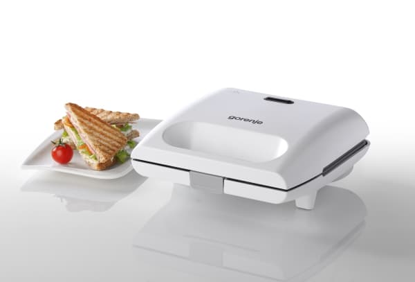 Gorenje Life Collection SM701GCW - Grill/smörgåsgrill - 700 W