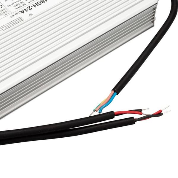Mean Well HLG-480H-24A LED driver Konstantspänning, Konstantström 480 W 20 A 24 V/DC Outdoor, PFC-krets, justerbar, Öve