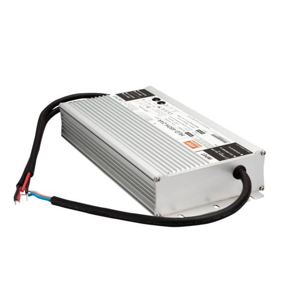 Mean Well HLG-480H-24A LED driver Konstantspänning, Konstantström 480 W 20 A 24 V/DC Outdoor, PFC-krets, justerbar, Öve