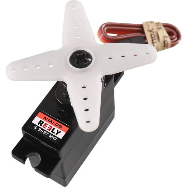 Reely Mikro-Servo Analog-servo Transmissionsmaterial: Metall Instickssystem: JR