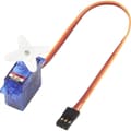 Miniatyrbild 2 av 4: Reely Mikro-Servo S0009 MG Analog-servo Transmissionsmaterial: Metall Instickssystem: JR