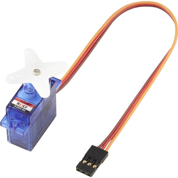 Reely Mikro-Servo S0009 MG Analog-servo Transmissionsmaterial: Metall Instickssystem: JR