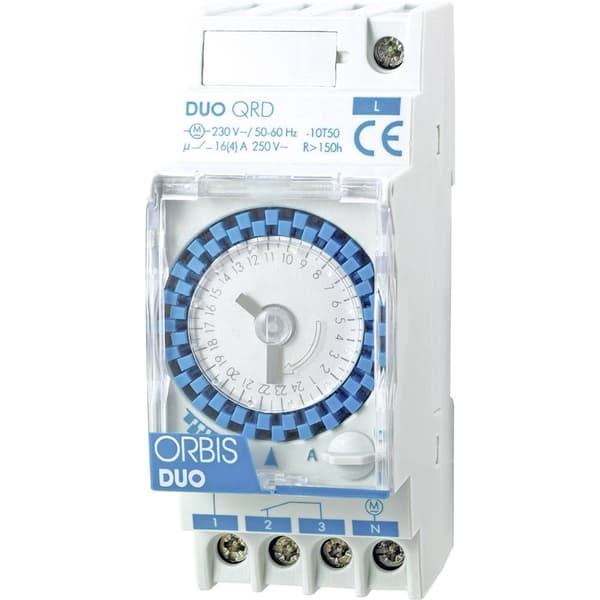 ORBIS Zeitschalttechnik DUO QRD 230 V Digitalt kopplingsur analog 230 V/AC