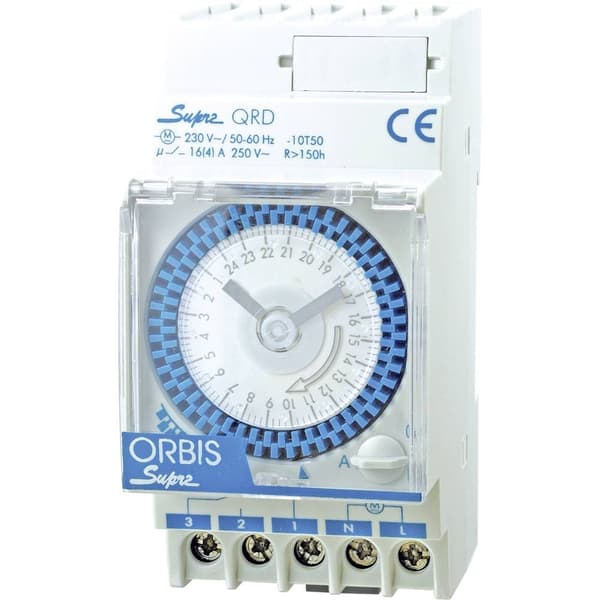 ORBIS Zeitschalttechnik SUPRA QRD 230V Digitalt kopplingsur analog 230 V/AC