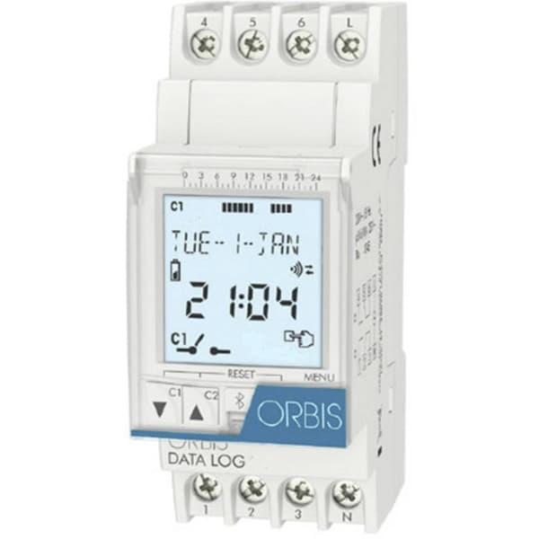 ORBIS Zeitschalttechnik DATA LOG 230 V Digitalt kopplingsur digital 250 V/AC