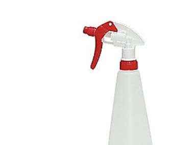 Super-sprayer Maxi 0,50L KA500 - Natur beh. m/ass. rød/hvid & blå/hvid maxi sprayhvd.