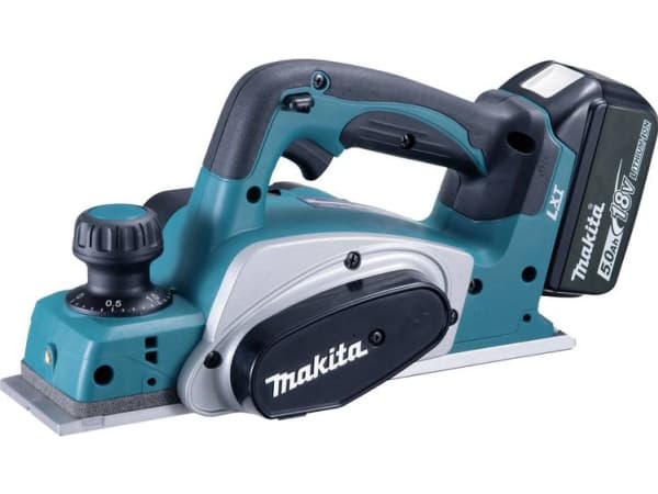 Makita LXT DKP180RTJ - Høvelmaskin - trådløs - 82 mm - 2 batterier, inkludert lader - 18 / 36 V