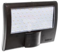 STEINEL Sensor LED-Strahler XLED curved, Vegglys, Antrasitt, Aluminium, Plast, IP44, Inngang, I