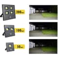 Miniatyrbild 2 av 2: m-e modern-electronics LS-100 G 50517 LED Strålkastare 100 W