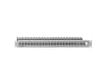 Miniatyrbilde 1 av 5: Rutenbeck PP-UM A-24/1, IEEE 802.3at, Cat6a, Grå, Polybutylentereftalat (PBT), Zink, Rackmontering, 1U