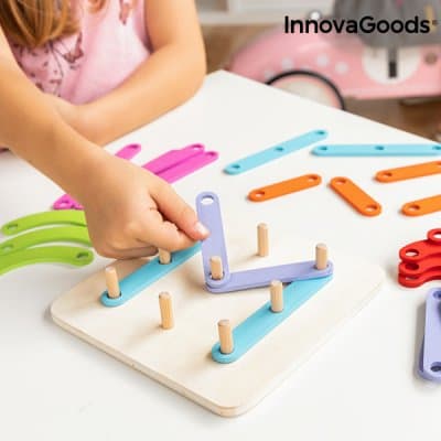 Träset med bokstäver och siffror Koogame InnovaGoods 27 Delar