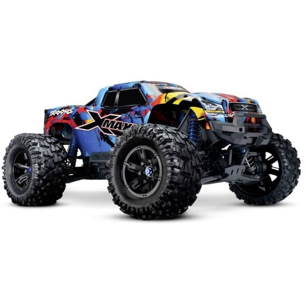 Traxxas X-Maxx 4x4 VXL RocknRoll Blå Brushless RC-modelbil Elektronik Monstertruck Firehjulstræk (4WD) RtR 2,4 GHz
