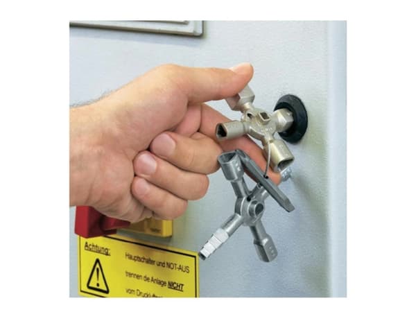 Knipex 00 11 01, Rostfritt stål, Rostfritt stål, 2 ben, 10 huvuden, Circel, Halvcirkel, Torg, Triangel, 5,6-7,8-9,10-11 mm