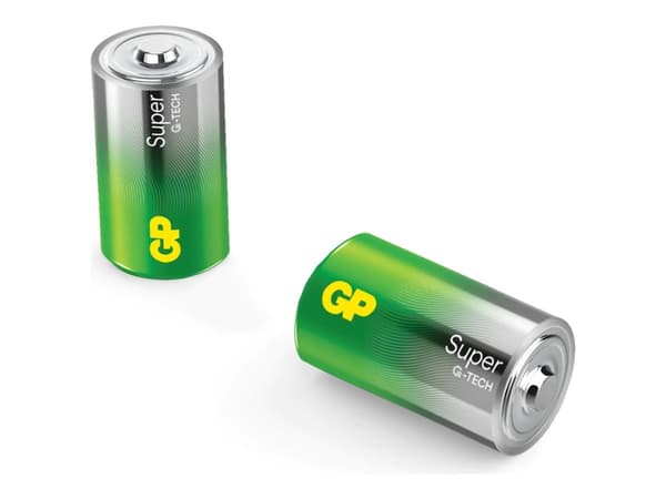 GP Paristot Batterie GP Alkaline D (Mono) / 02er Blister (03013AC2)