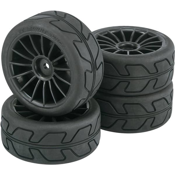 Reely 1:10 Gatumodell Kompletta hjul Speed 15 ekrar Svart 4 st