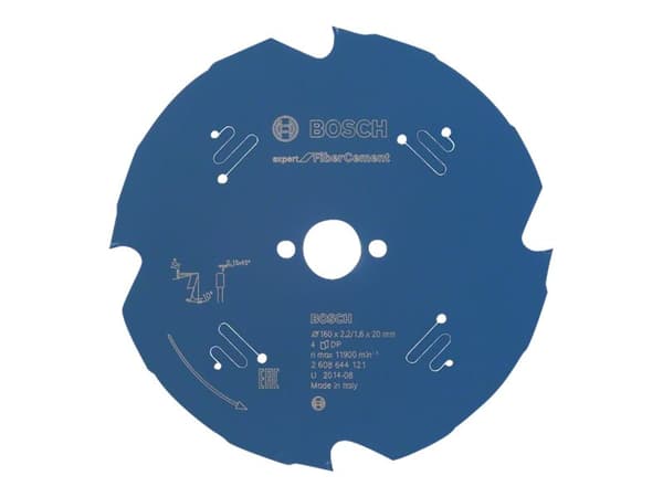 Bosch RUNDSAVKL 160X20X2,2MM 4T EXP FIBER CEME