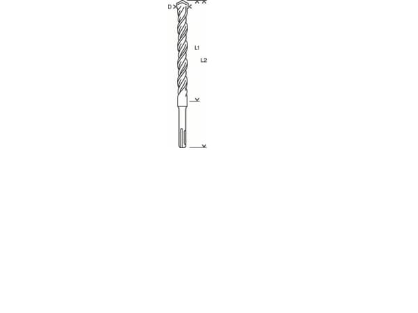 Bosch Accessories 2608831024 Hammerbor 1 stk