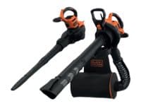 Black & Decker BEBLV300-QS, Käsipuhallin, 315 km/h, 315 km/h, 40 L, 12:1, Musta, Oranssi