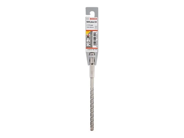 Bosch SDS-plus-5X - Borr - för betong, murverk, armerad betong - 8 mm - SDS-plus - längd: 160 mm