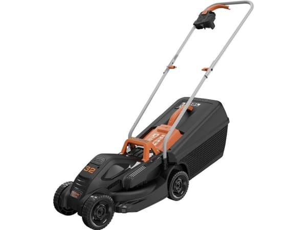 Black & Decker BEMW351-QS, Perässäkäveltävä ruohonleikkuri, 32 cm, 2 cm, 6 cm, Leikkuuterät, 35 L