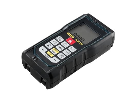 Stanley TLM330, LCD, m, Svart, 1/4", IP54, Alkalinsk