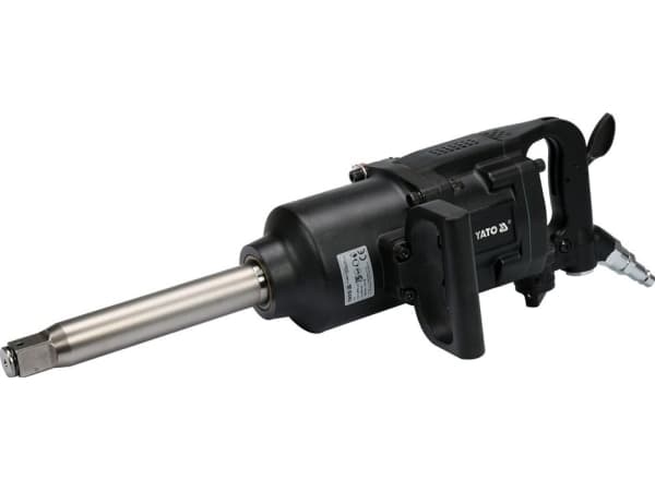 Yato YT-09615, Trykkluftskralle, Børsteløs, Sort, Aluminium, 1/2", 3500 RPM