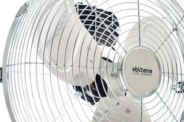 VOLTENO GULVVIFTE SIRKULATOR KROM 100W / 45cm